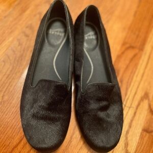 Dansko Black Calf Hair loafers size 43